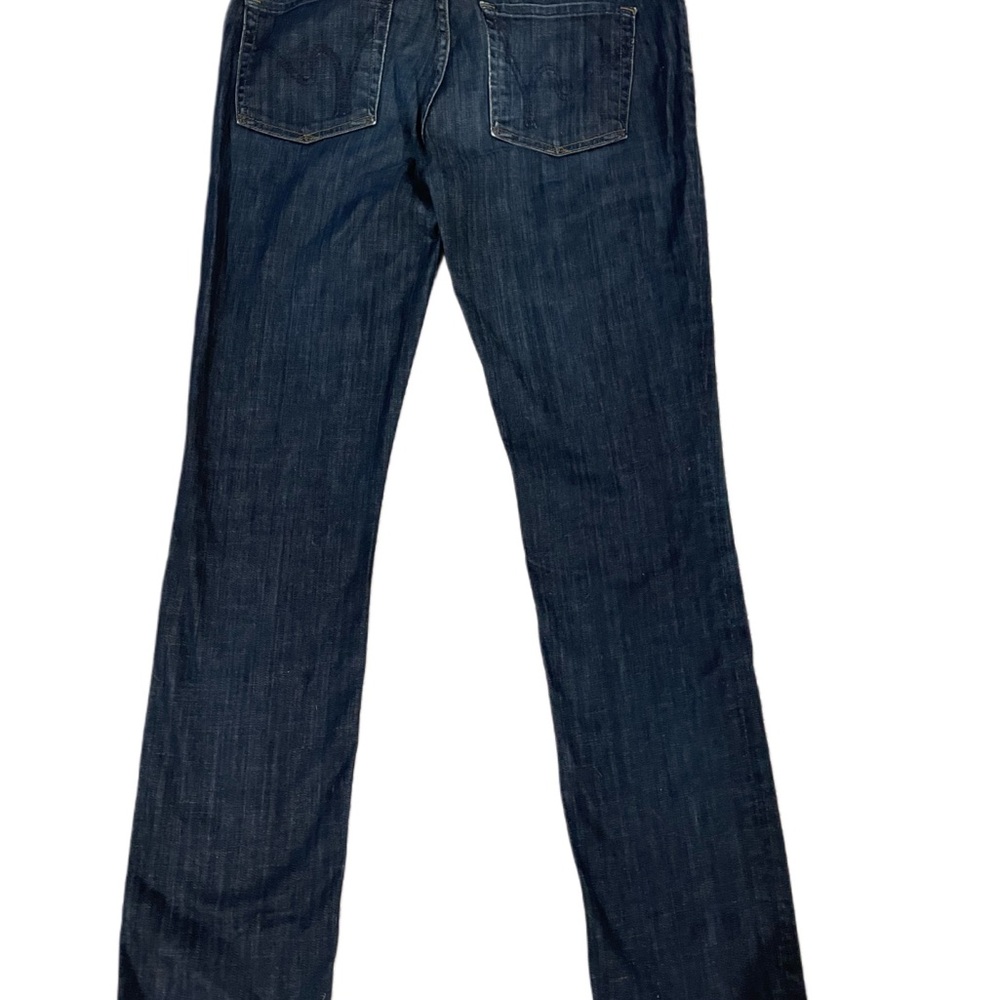 Citizens Of Humanity Mid-Rise Straight Leg Dark Wash Jeans - Picture 2 of 2